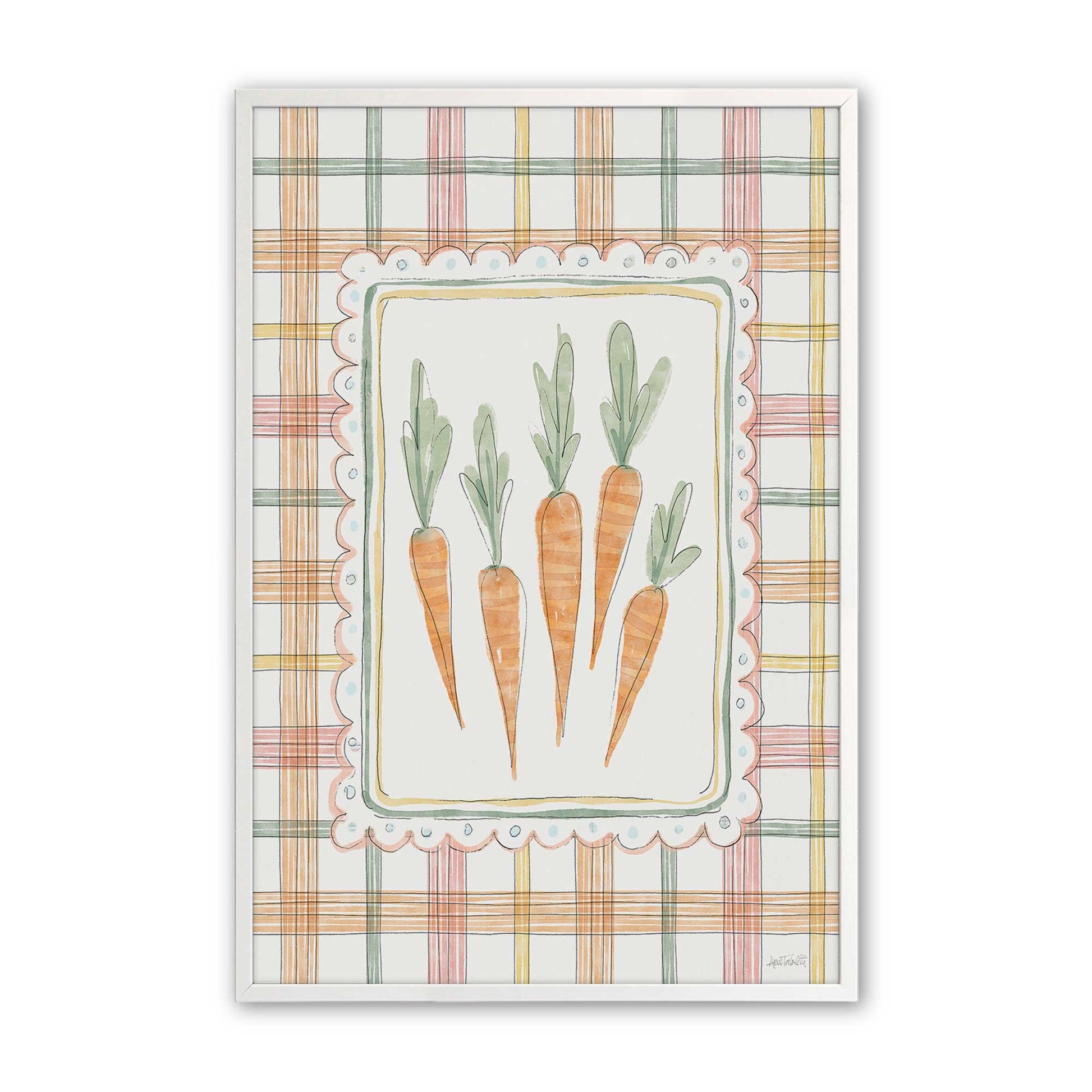 [Color:Opaque White], Picture of art in a Opaque White frame