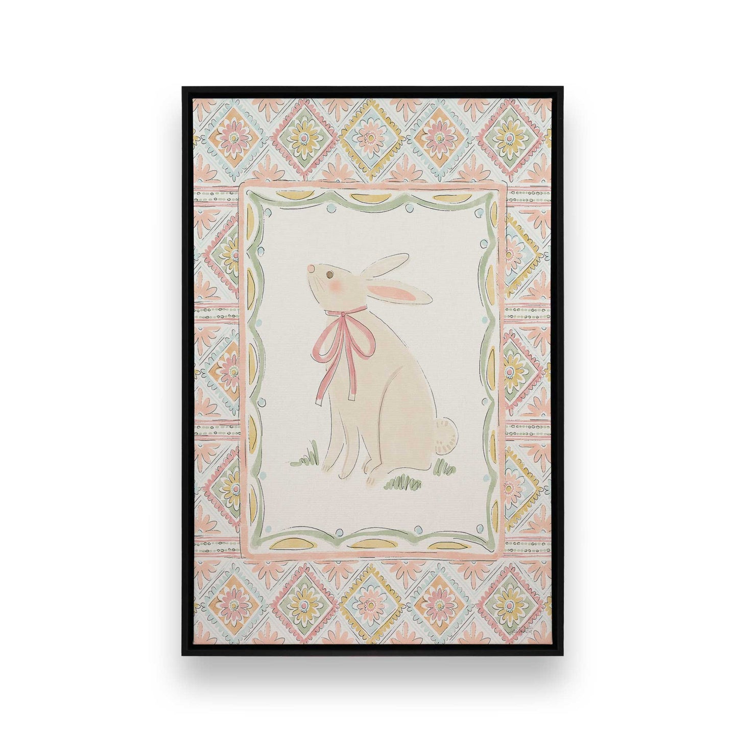 [Color:Satin Black], Picture of art in a Satin Black frame