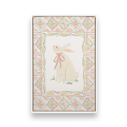 [Color:Opaque White], Picture of art in a White frame