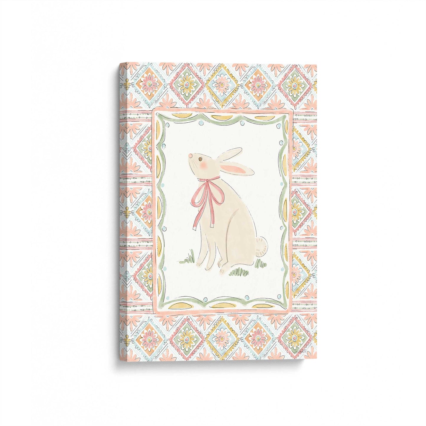 [Color:Stretched Canvas], Picture of art at an angle