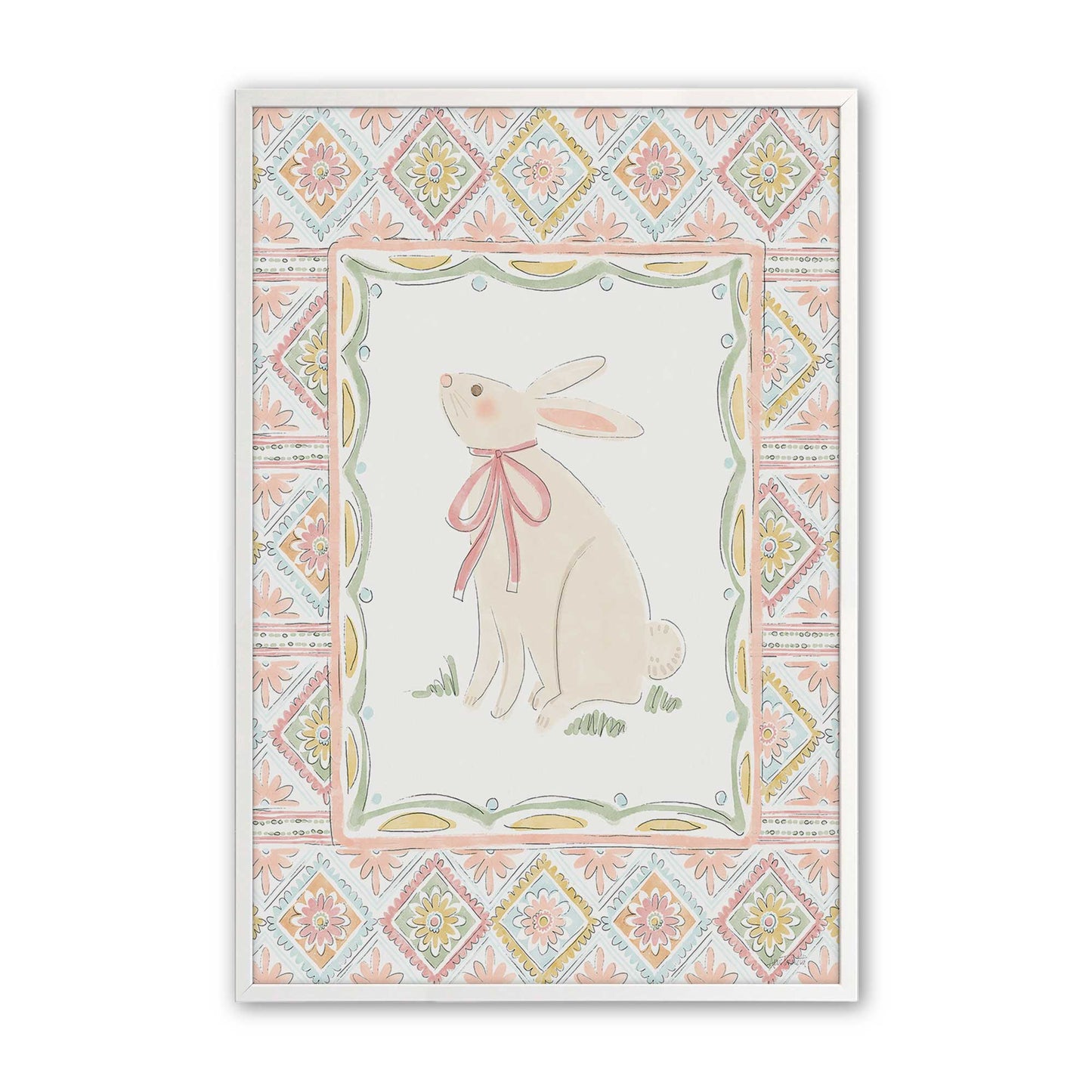 [Color:Opaque White], Picture of art in a Opaque White frame