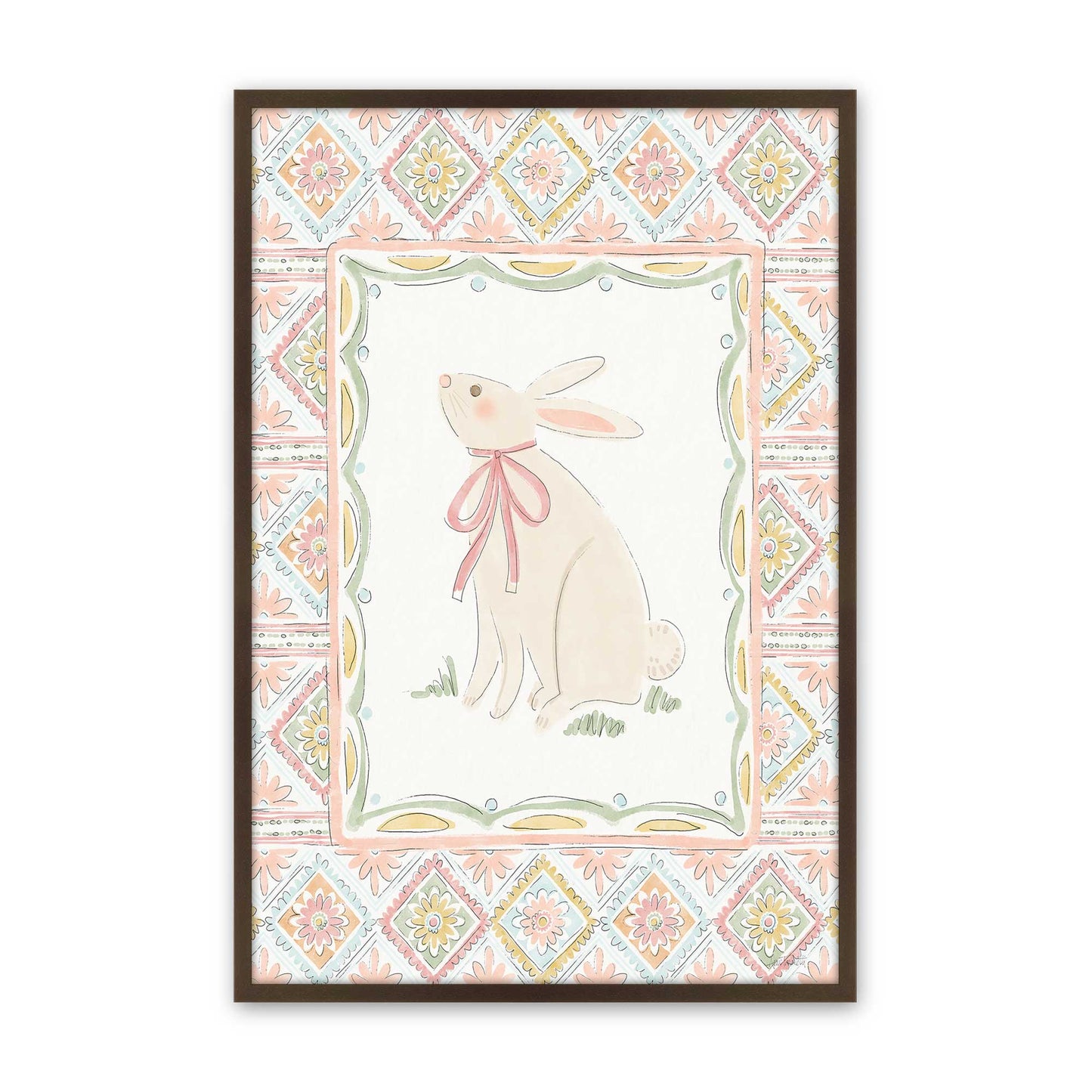 [Color:Belvinder Brown], Picture of art in a Belvinder Brown frame
