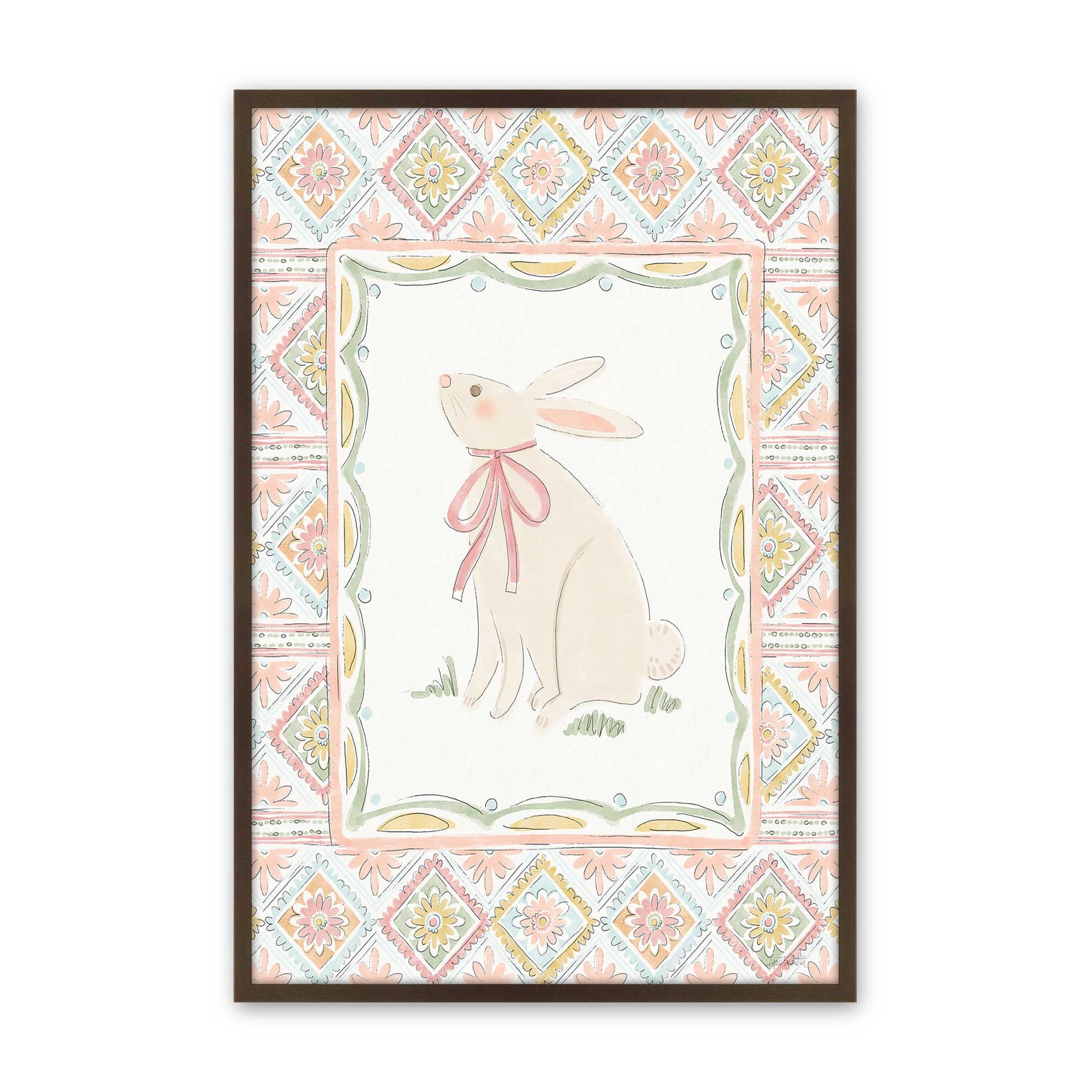 [Color:Belvinder Brown], Picture of art in a Belvinder Brown frame