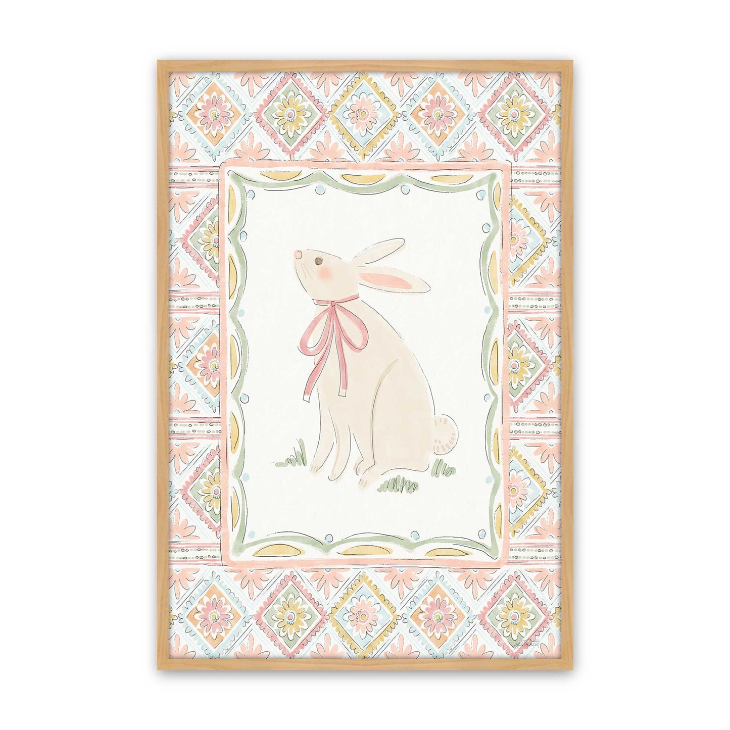 [Color:American Maple], Picture of art in a American Maple frame