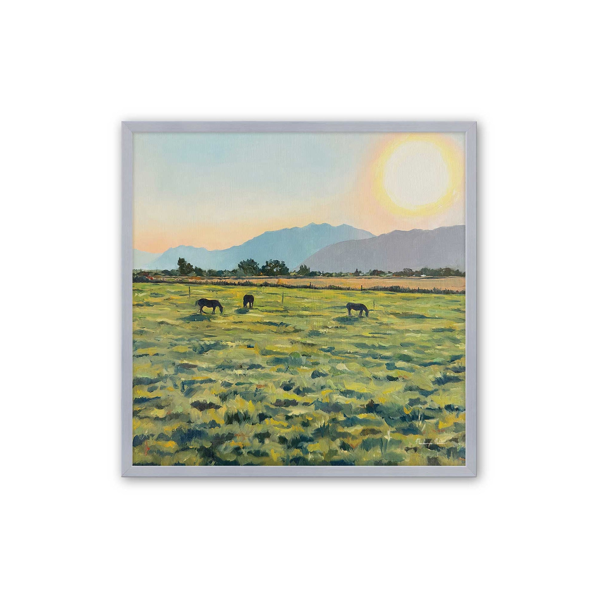 [Color:Polished Chrome], Picture of art in a Polished Chrome frame