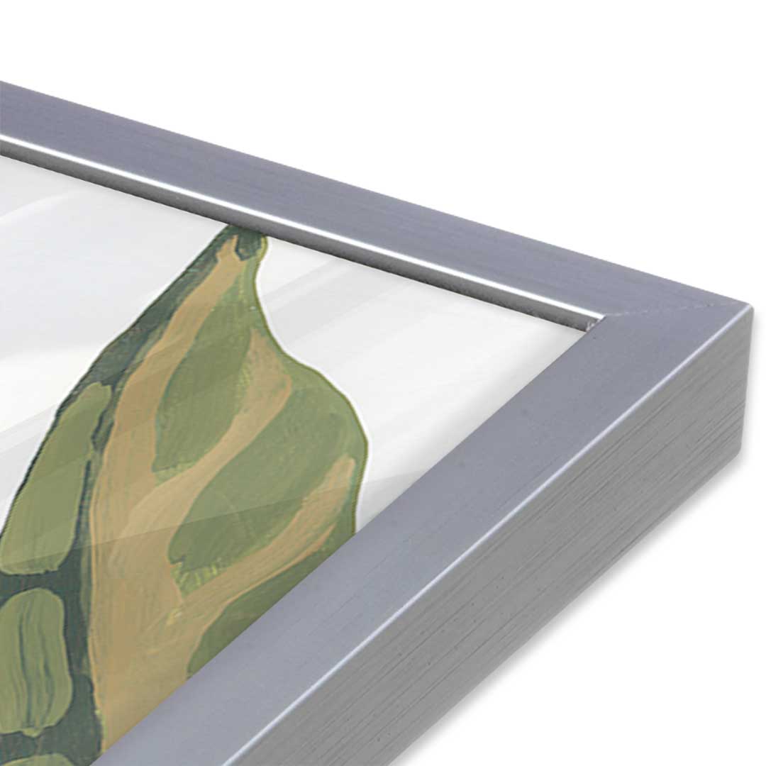 [Color:Polished Chrome], Picture of art in a Polished Chrome frame at an angle