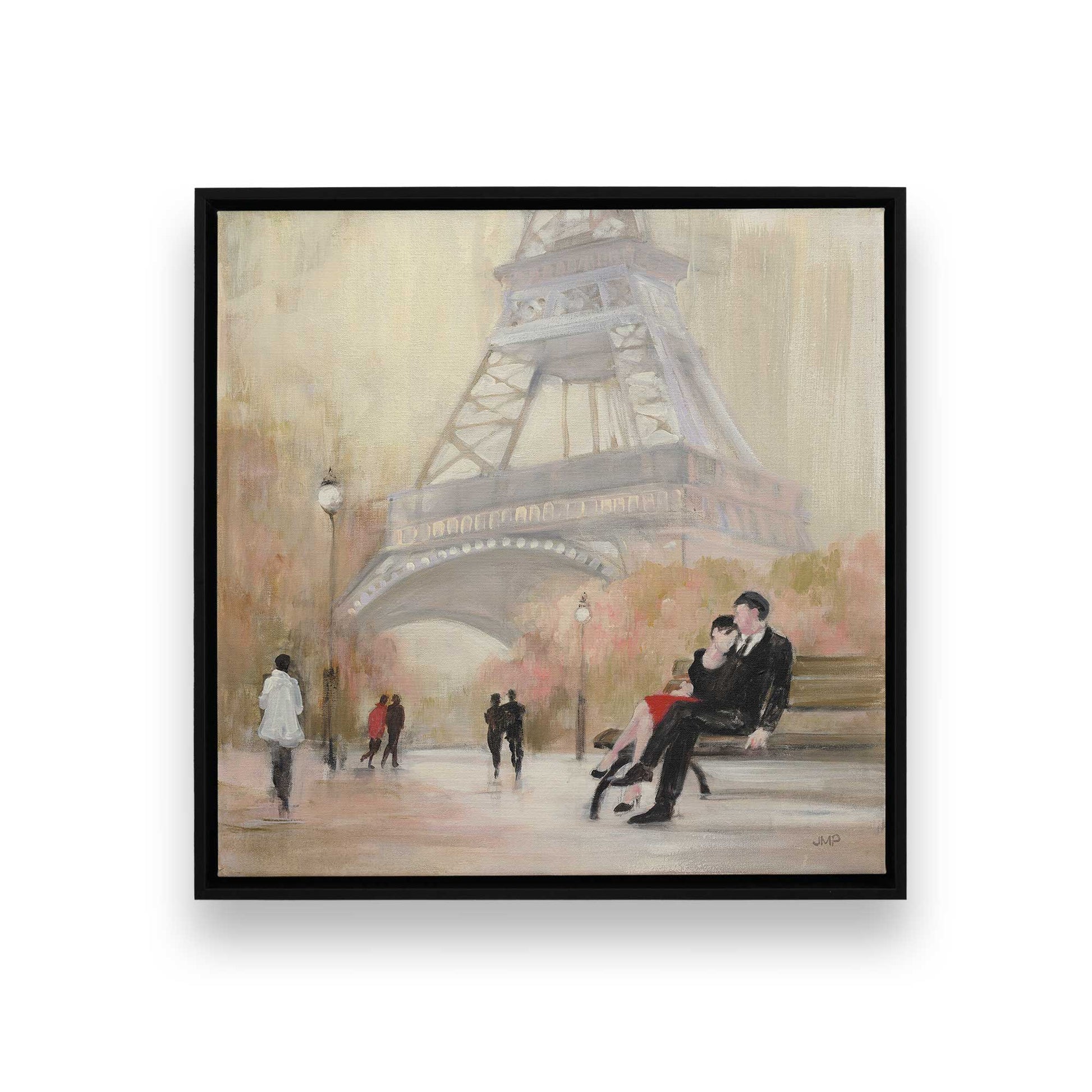 [Color:Satin Black], Picture of art in a Satin Black frame