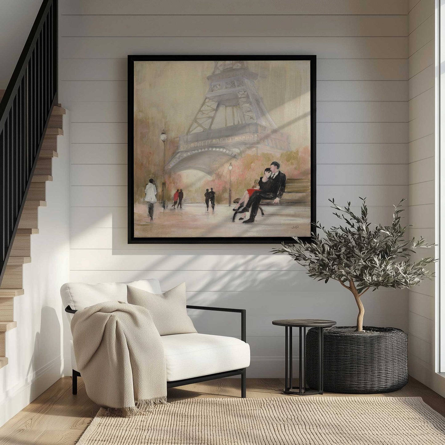 Picture of art in a room