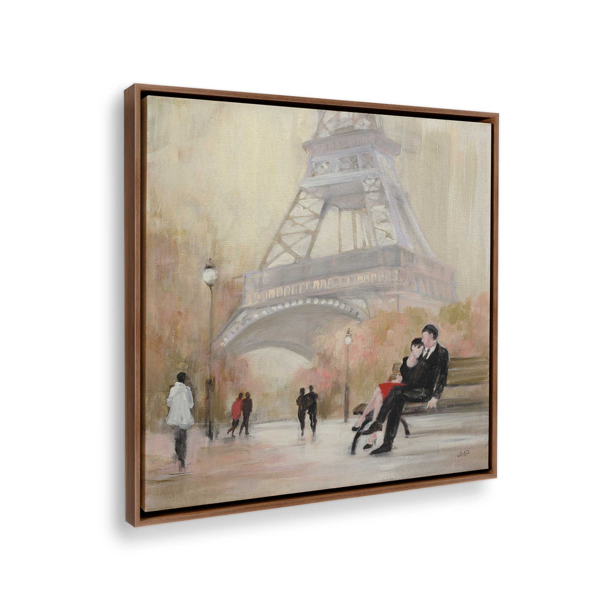 [Color:Walnut], Picture of the corner of the art