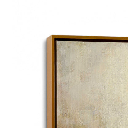 [Color:Polished Gold], Picture of art in a Polished Gold frame at an angle