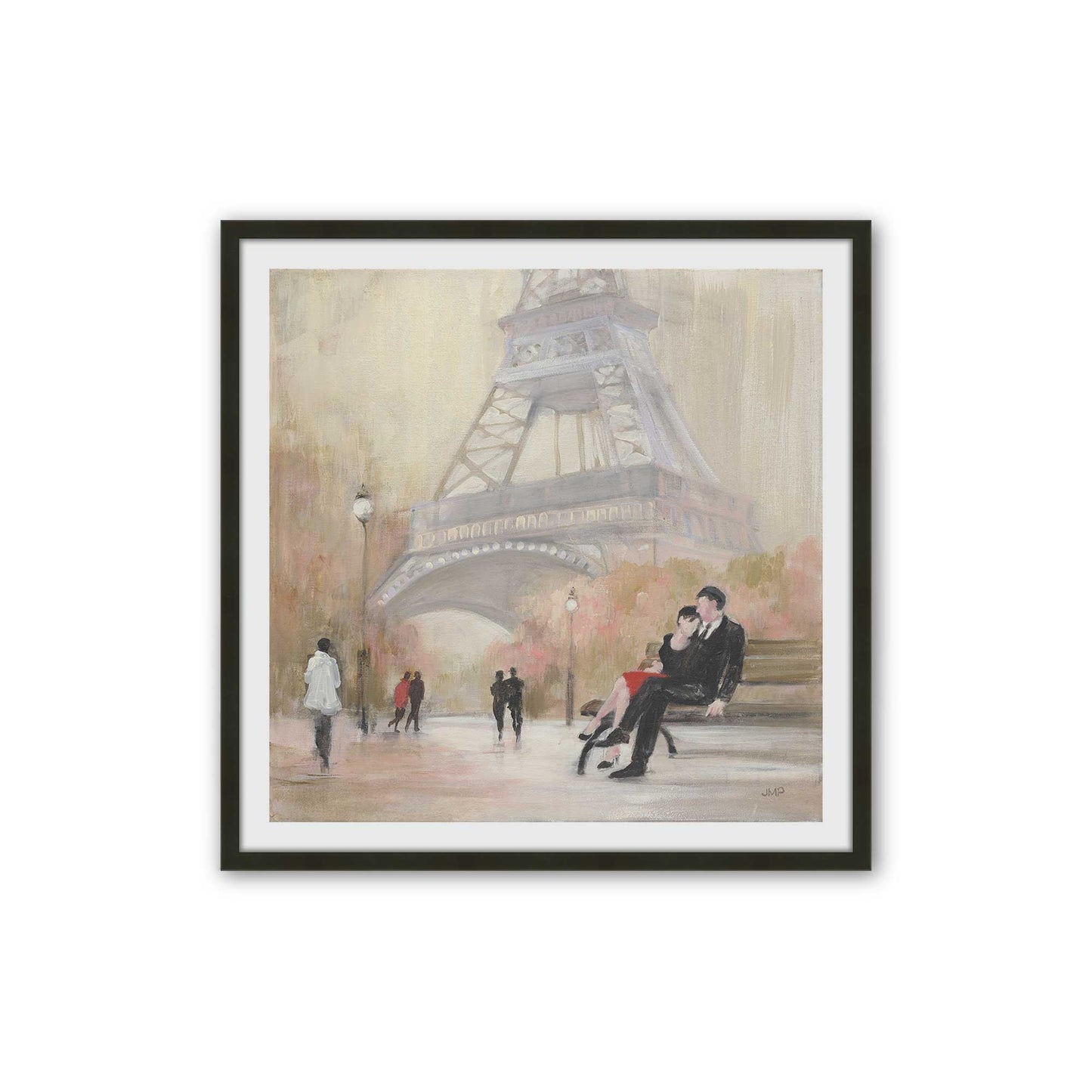 [Color:Satin Black], Picture of art in a Satin Black frame