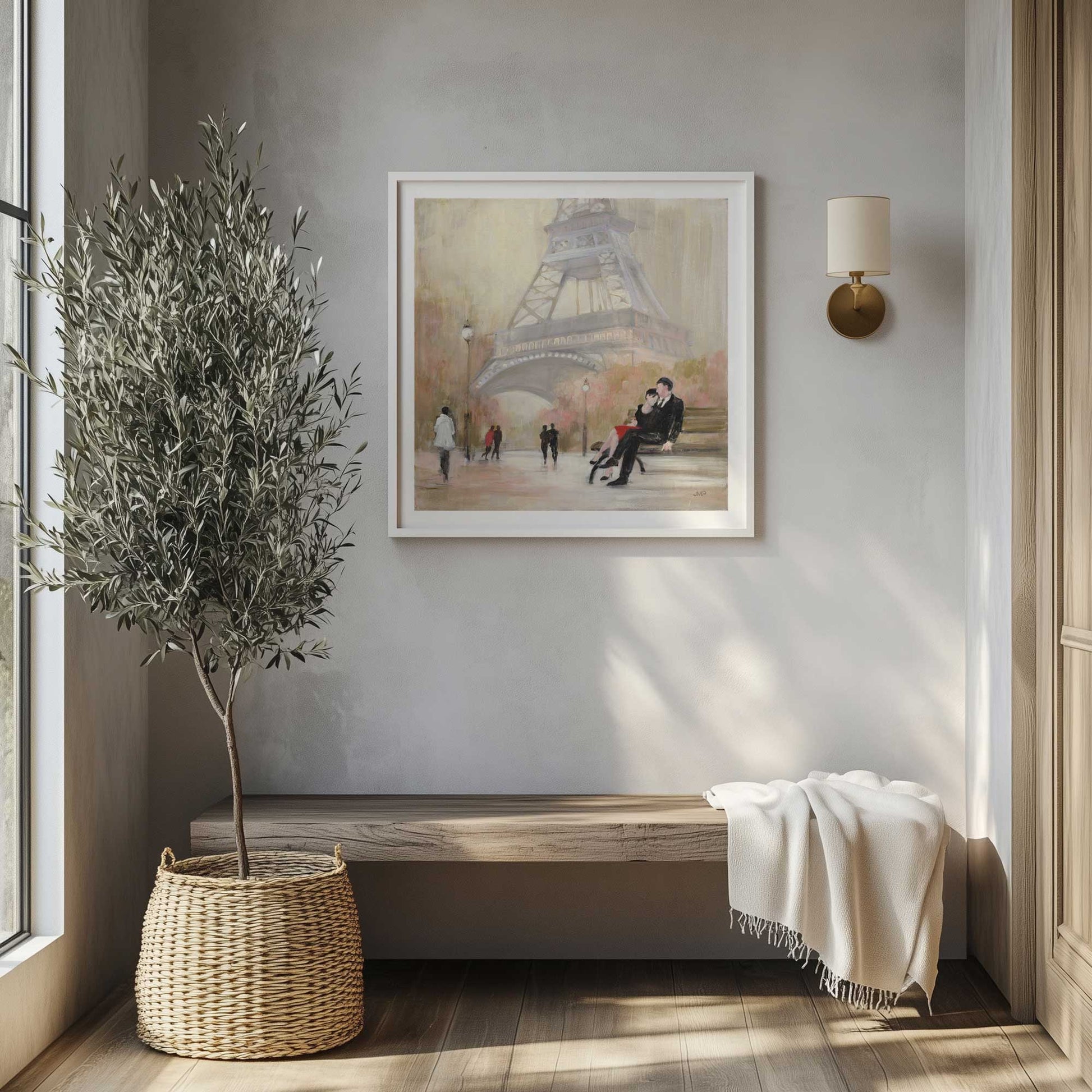 Picture of art in a room