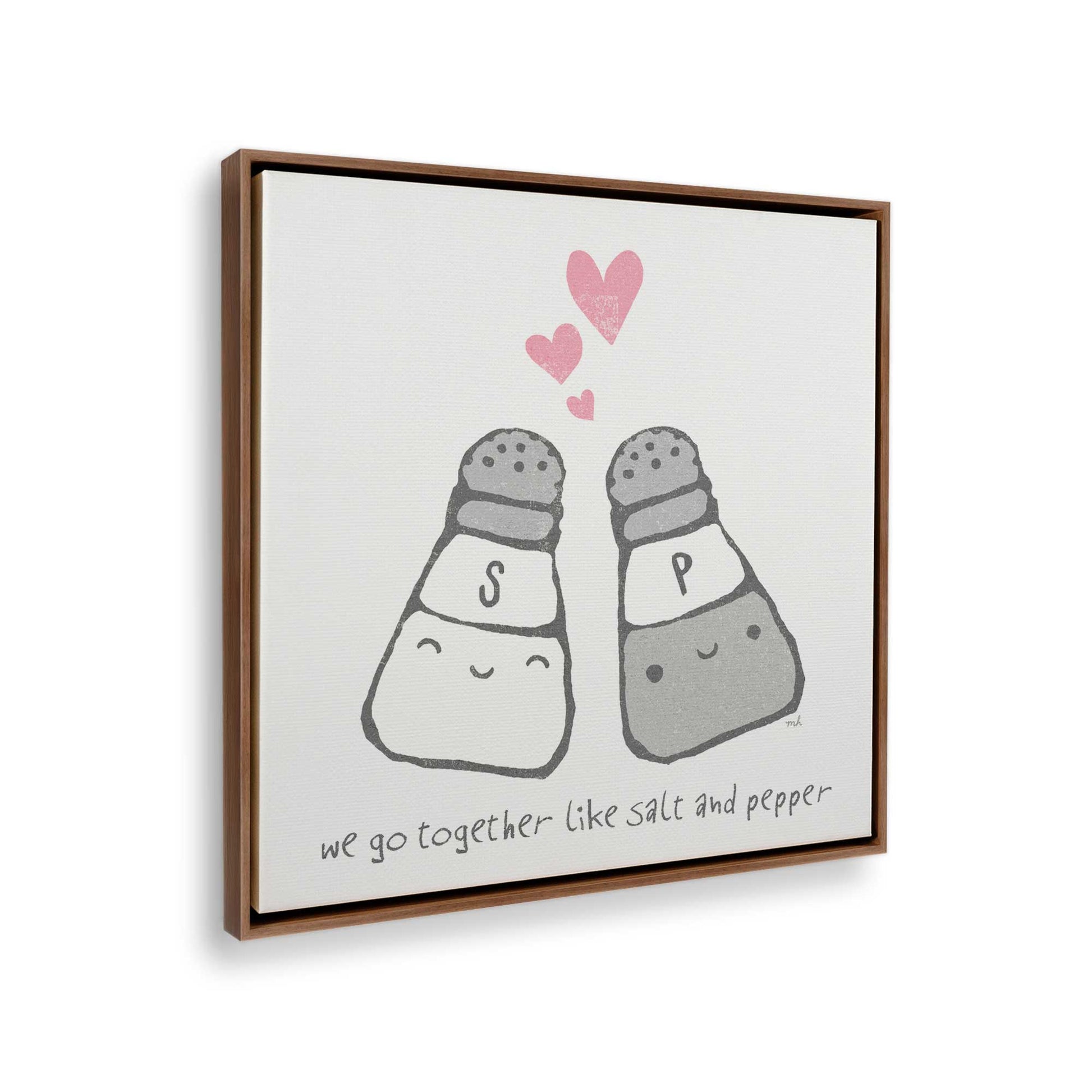 [Color:Walnut], Picture of the corner of the art