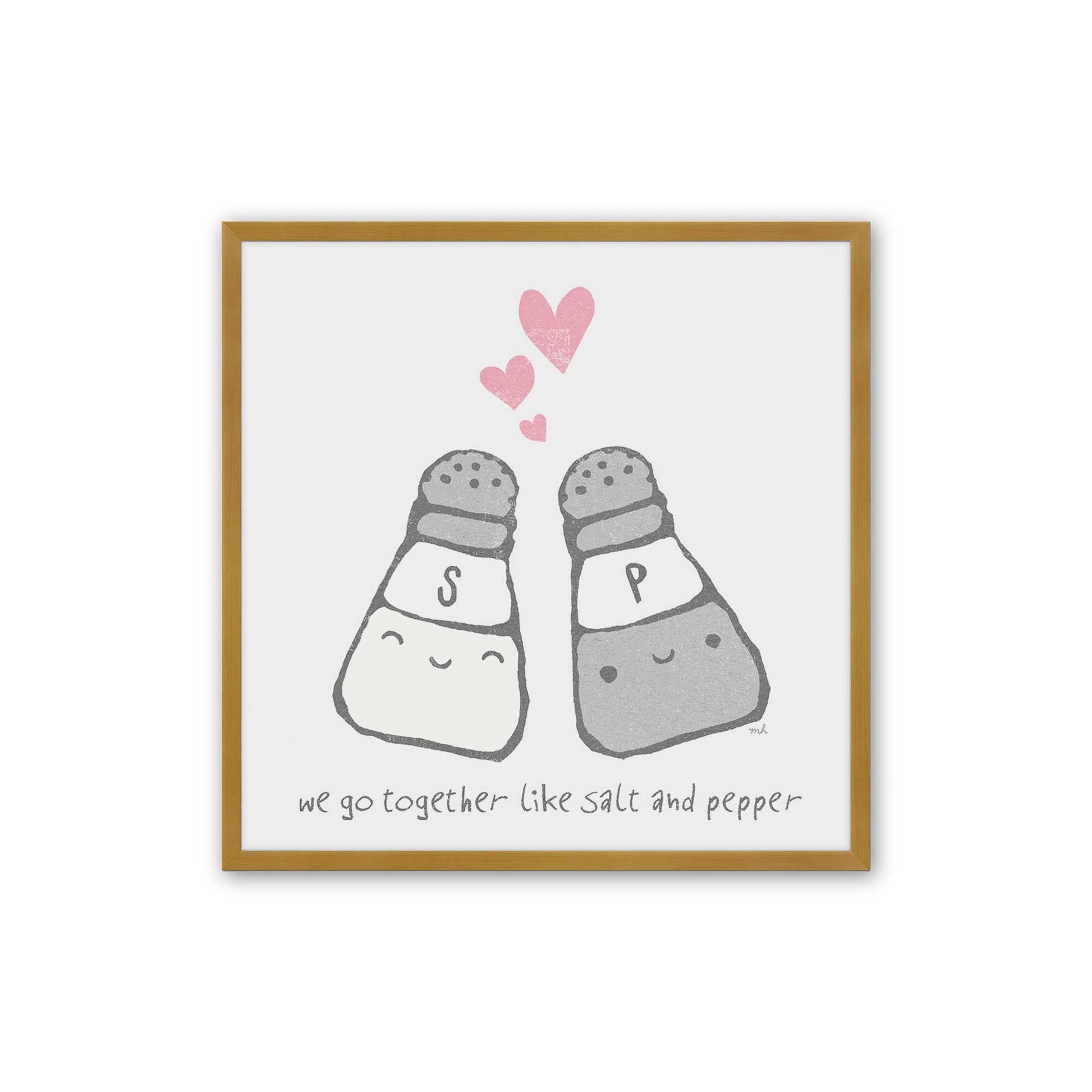 [Color:Polished Gold], Picture of art in a Polished Gold frame