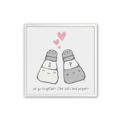 [Color:Opaque White], Picture of art in an Opaque White frame