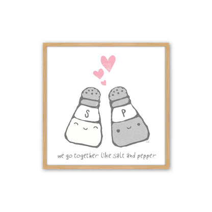 [Color:American Maple], Picture of art in an American Maple frame