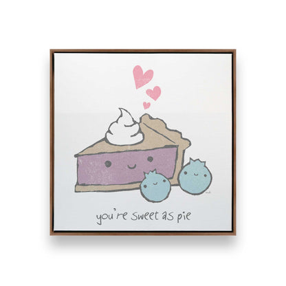 [Color:Walnut], Picture of art in a Walnut frame