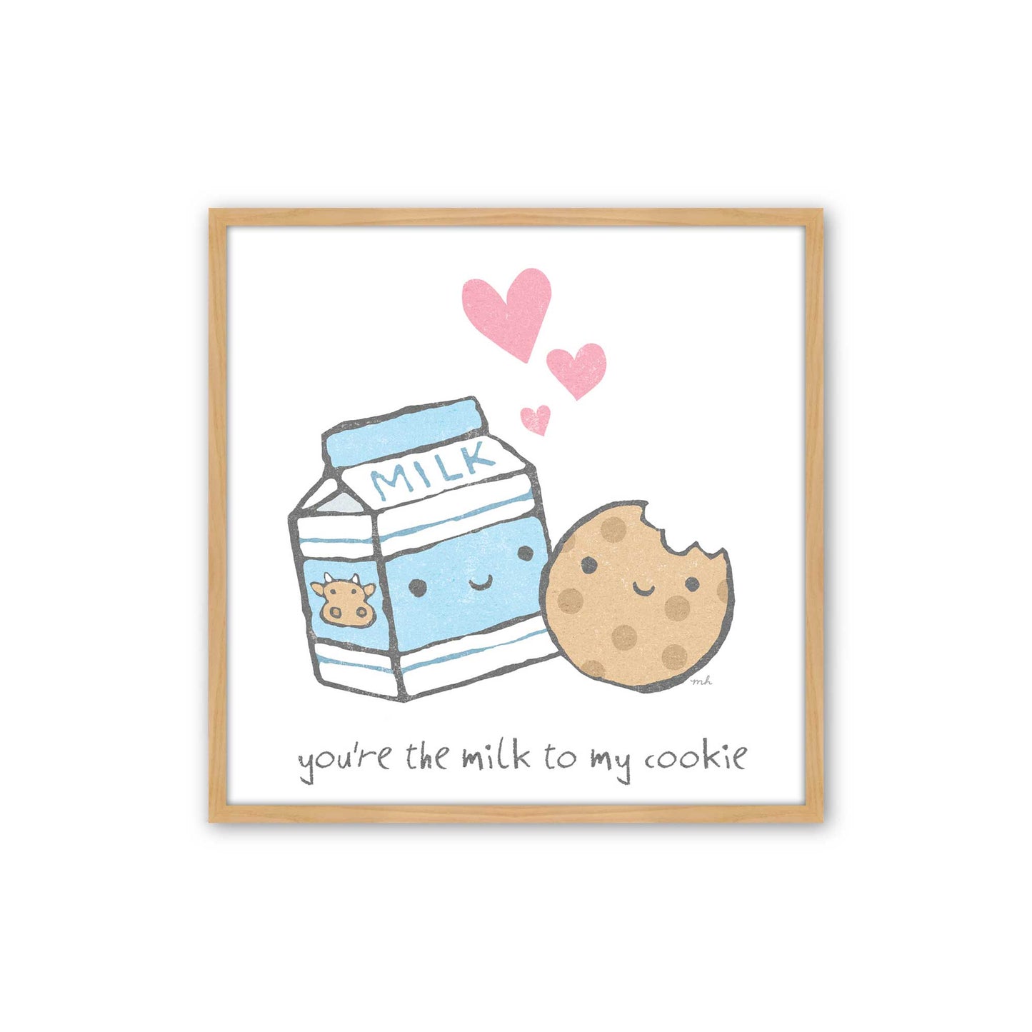 [Color:American Maple], Picture of art in an American Maple frame