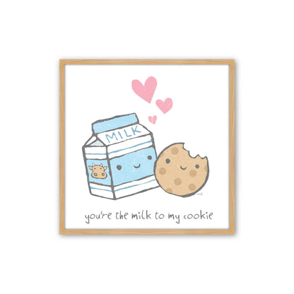 [Color:American Maple], Picture of art in an American Maple frame