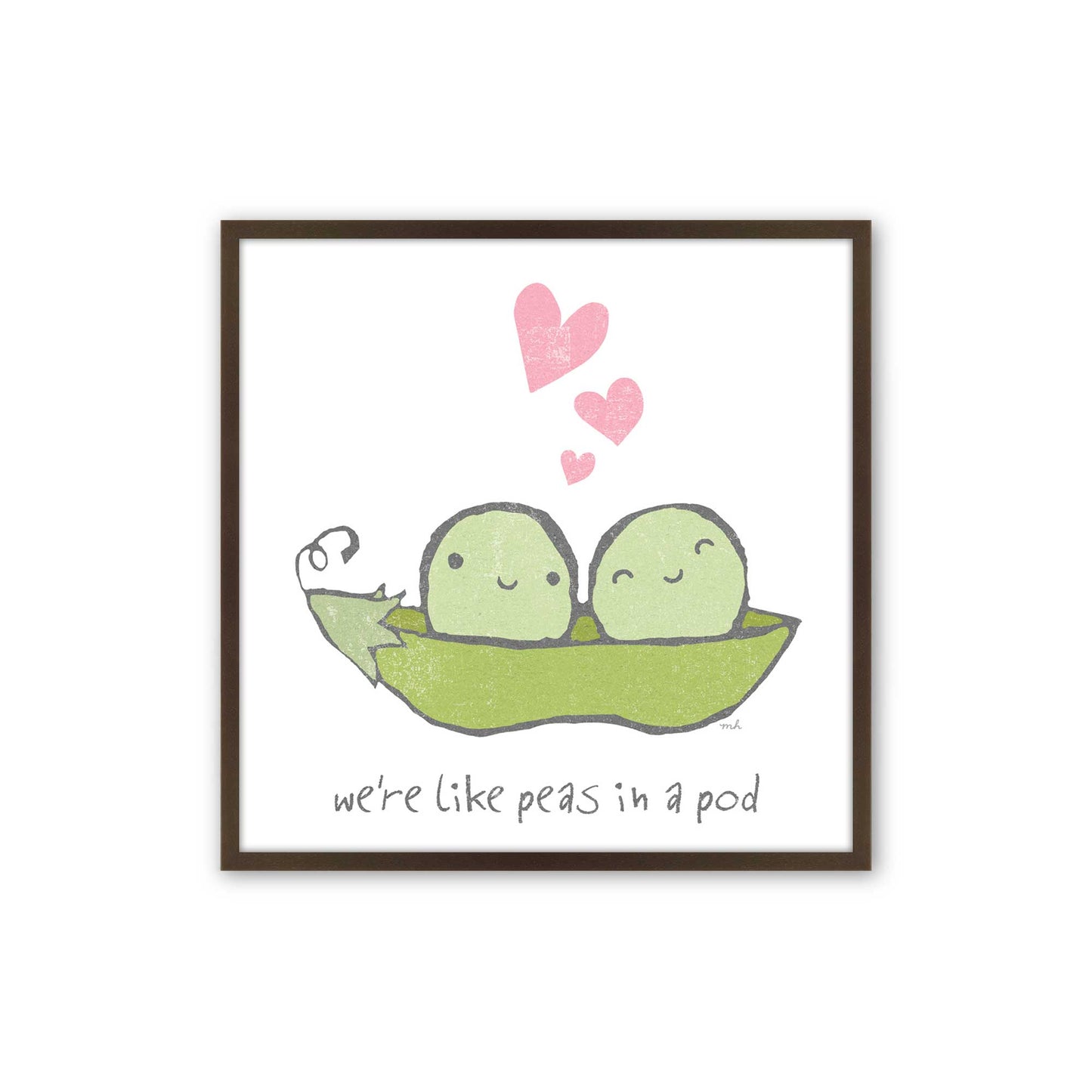 [Color:Belvinder Brown], Picture of art in a Belvinder Brown frame