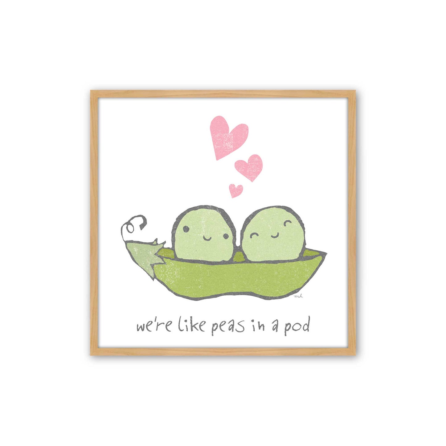 [Color:American Maple], Picture of art in an American Maple frame