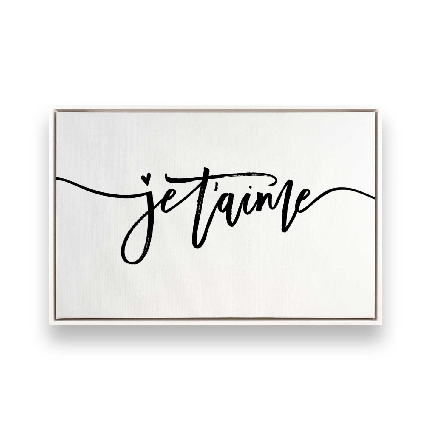 [Color:Opaque White], Picture of art in a White frame
