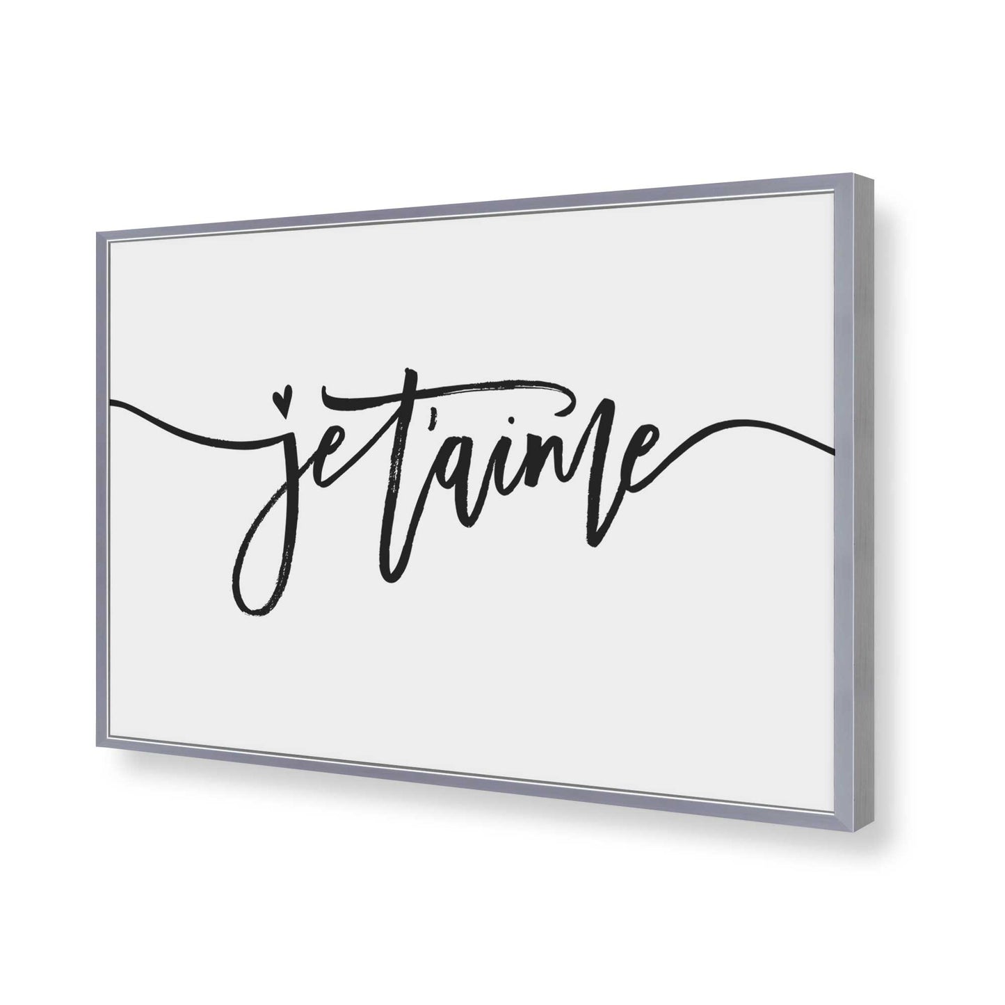[Color:Polished Chrome], Picture of art in a Polished Chrome frame of the corner