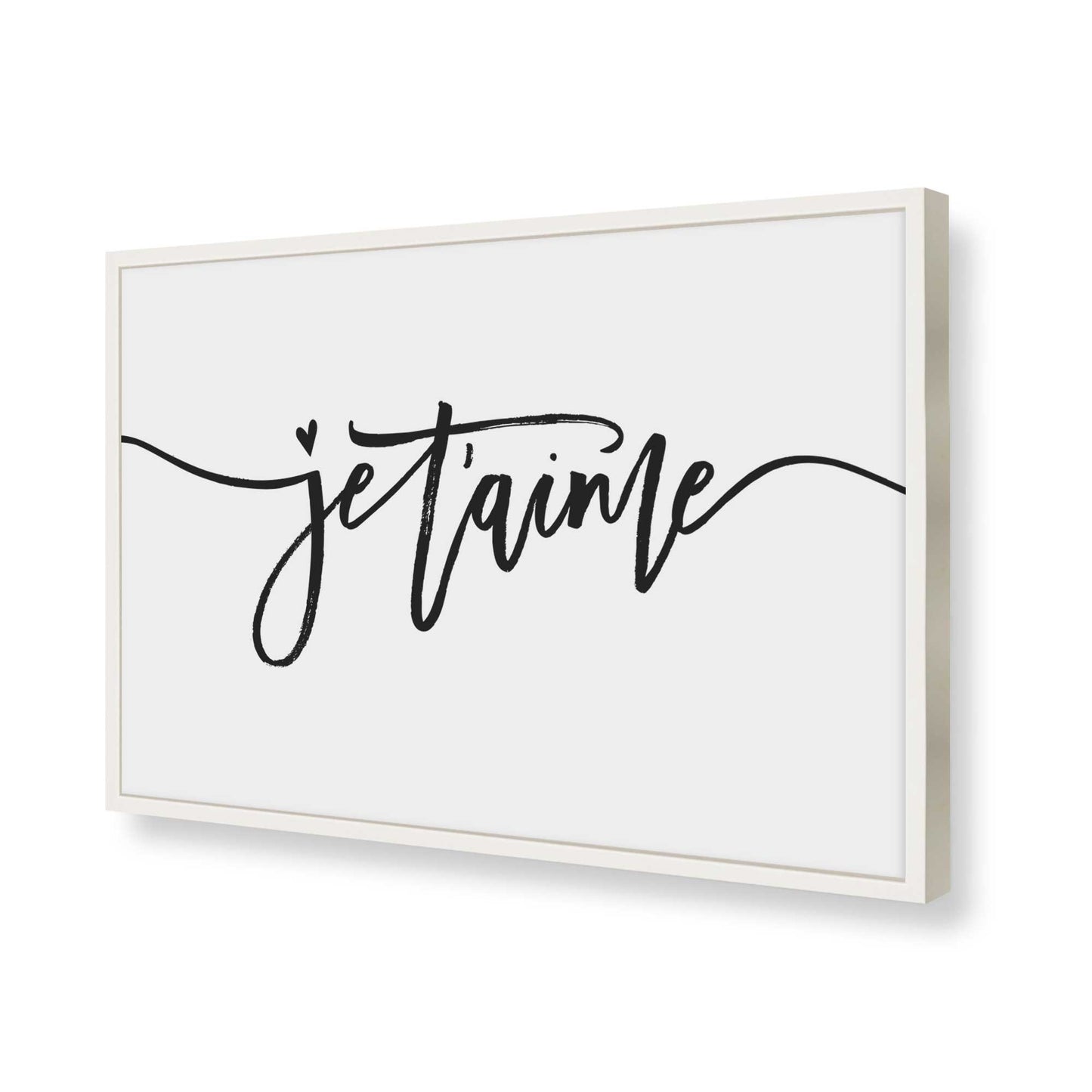 [Color:Opaque White], Picture of art in a Opaque White frame of the corner