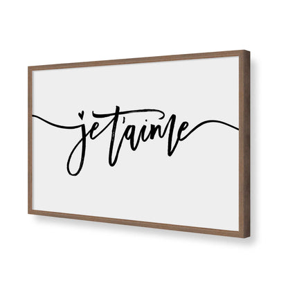 [Color:Walnut], Picture of art in a Walnut frame of the corner