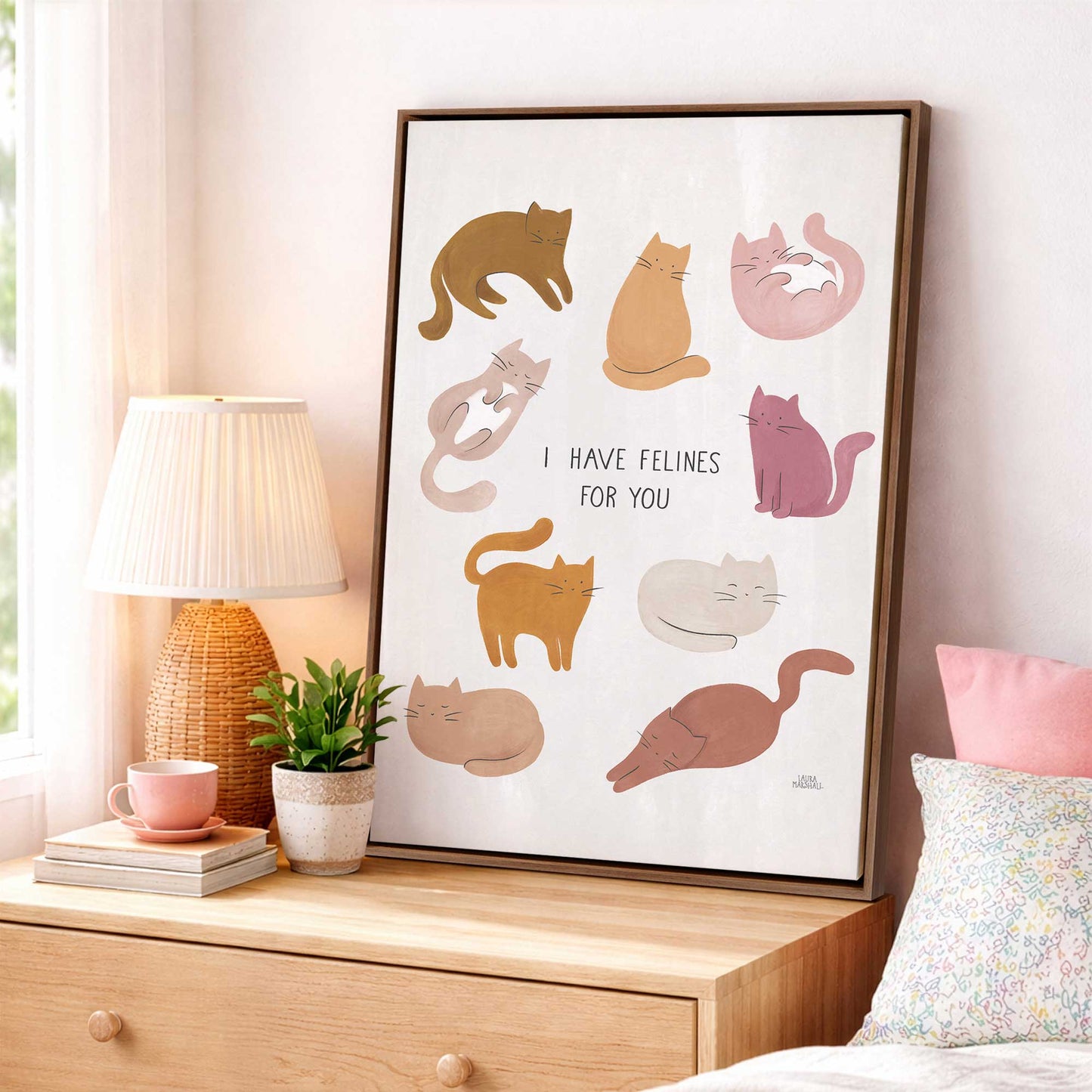 Picture of art in a room