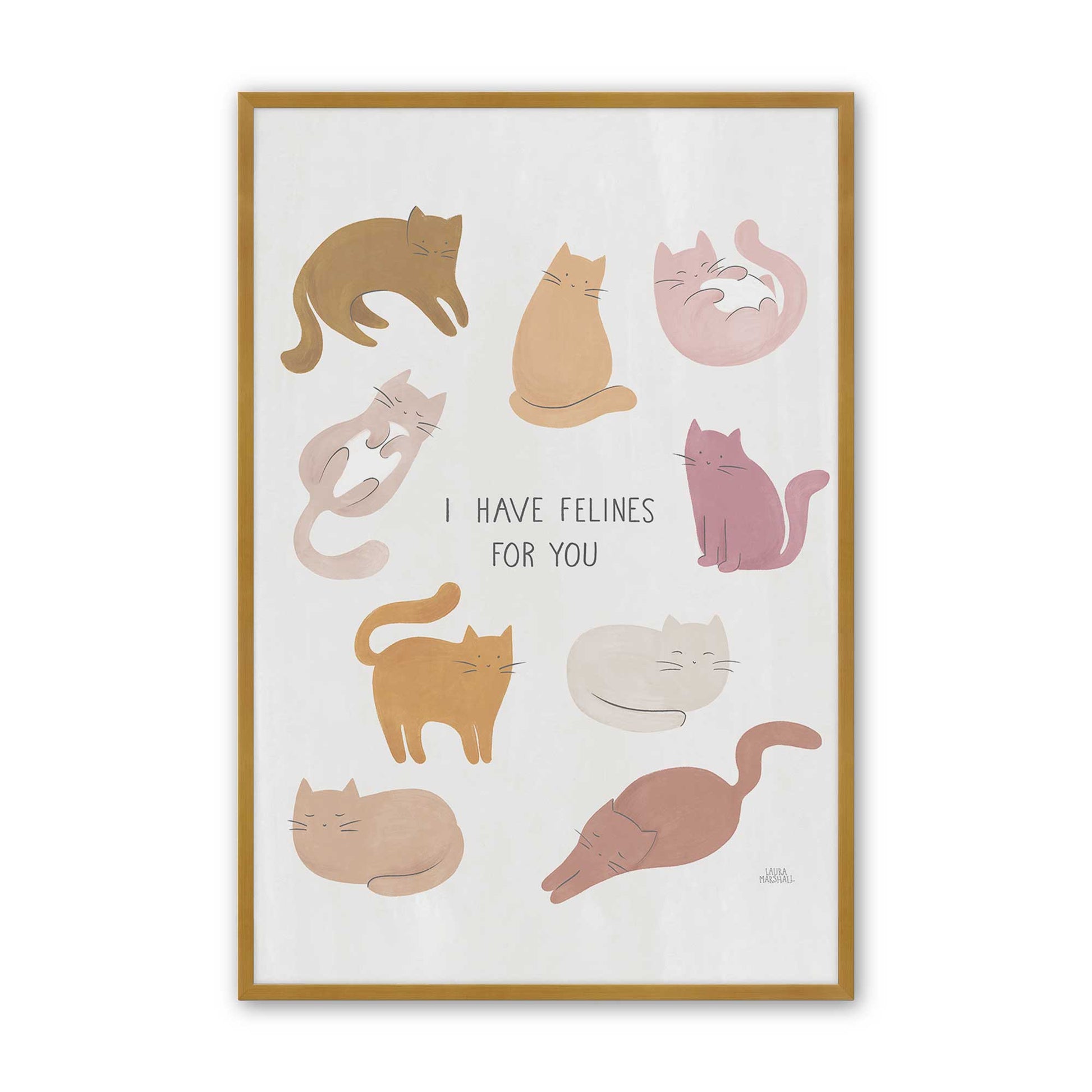 [Color:Polished Gold], Picture of art in a Polished Gold frame