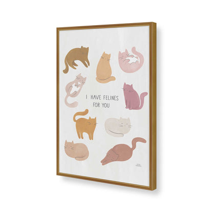 [Color:Polished Gold], Picture of art in a Polished Gold frame of the corner