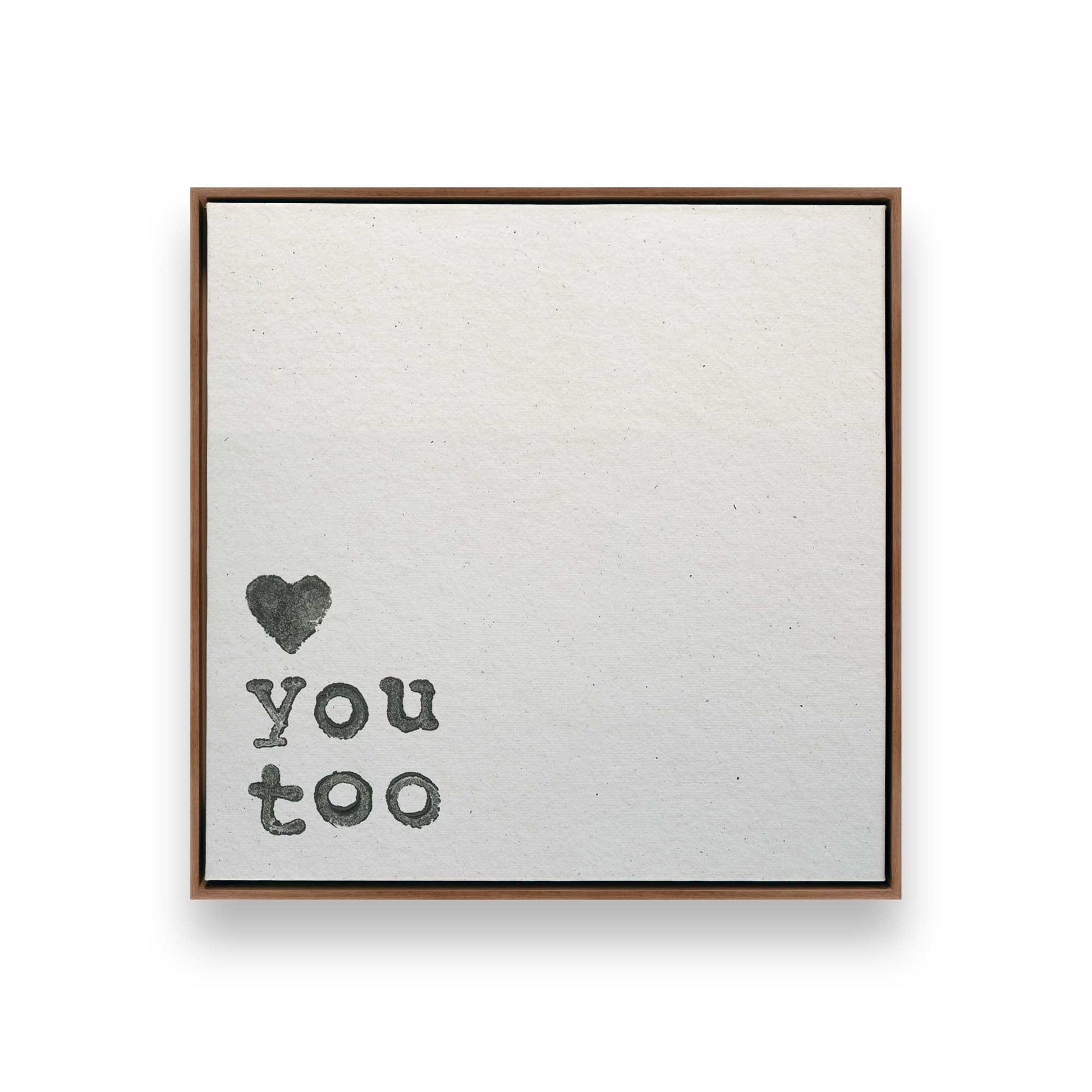 [Color:Walnut], Picture of art in a Walnut frame