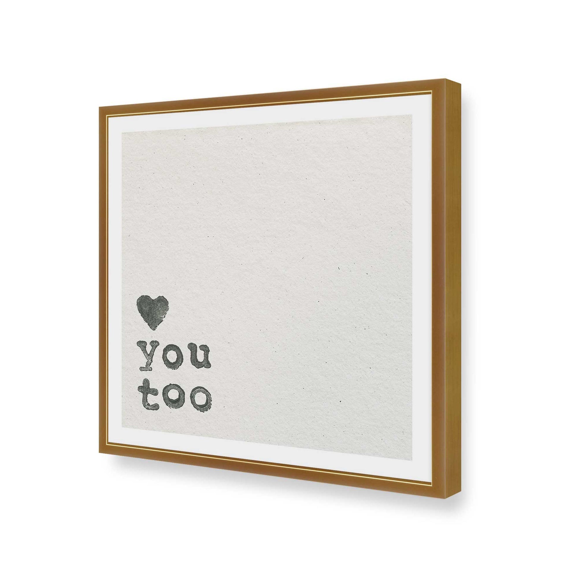 [Color:Polished Gold], Picture of art in a Polished Gold frame of the corner