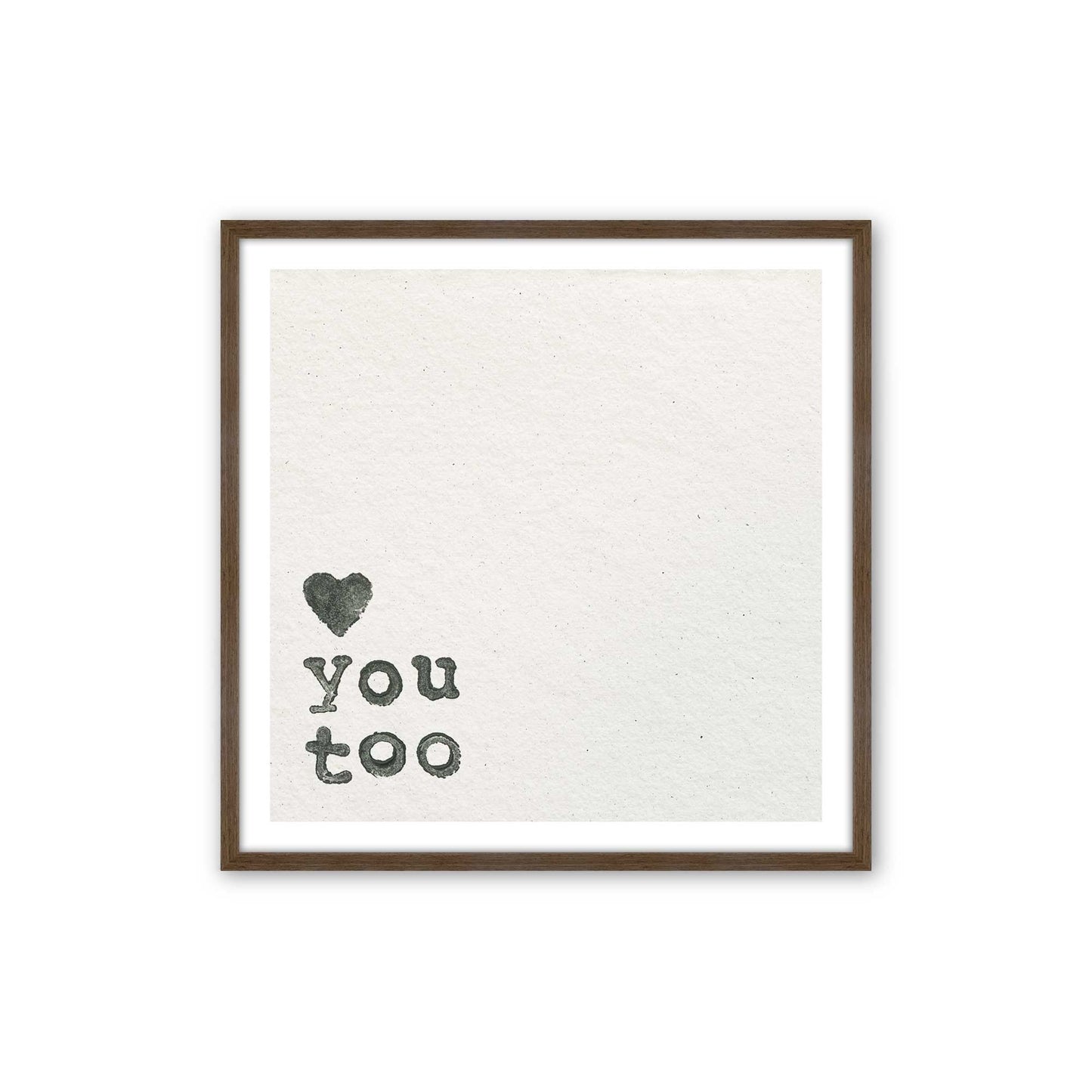 [Color:Walnut], Picture of art in a Walnut frame