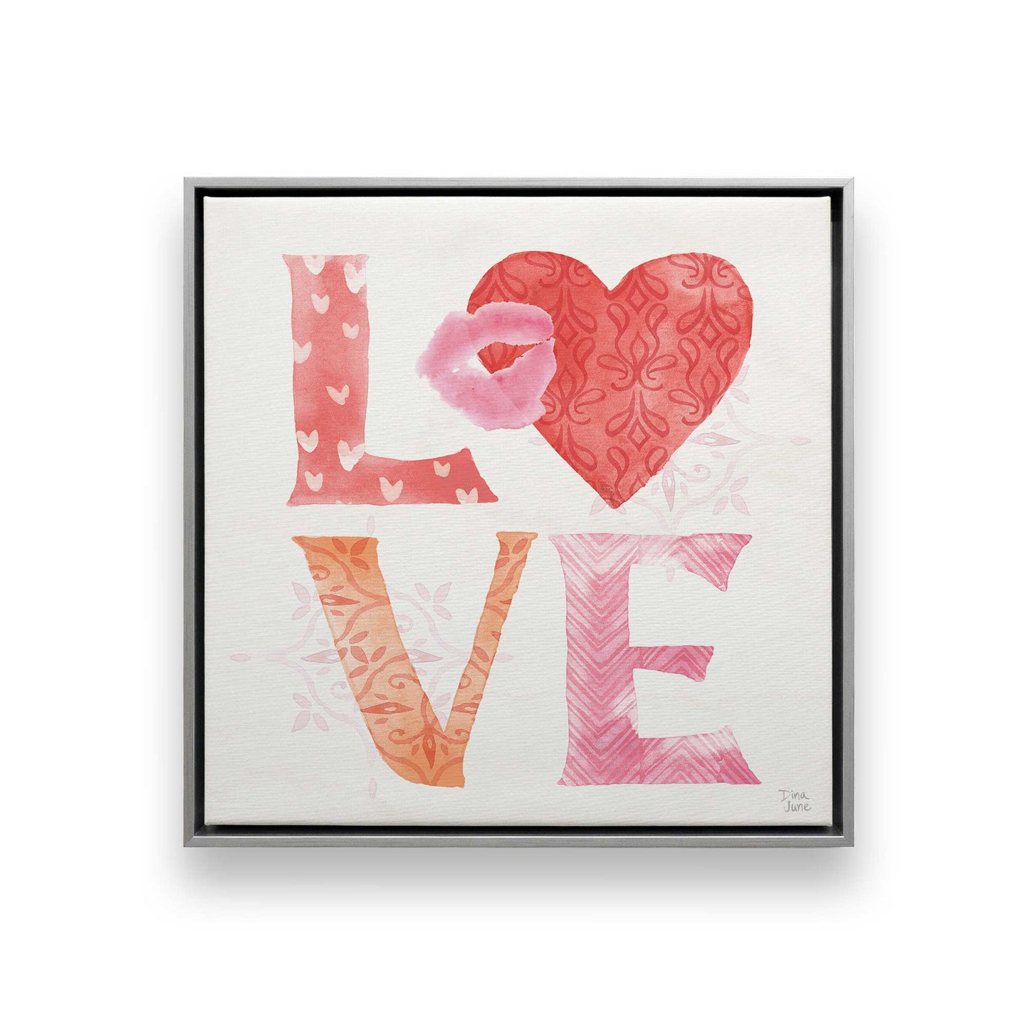 [Color:Polished Chrome], Picture of art in a Polished Chrome frame