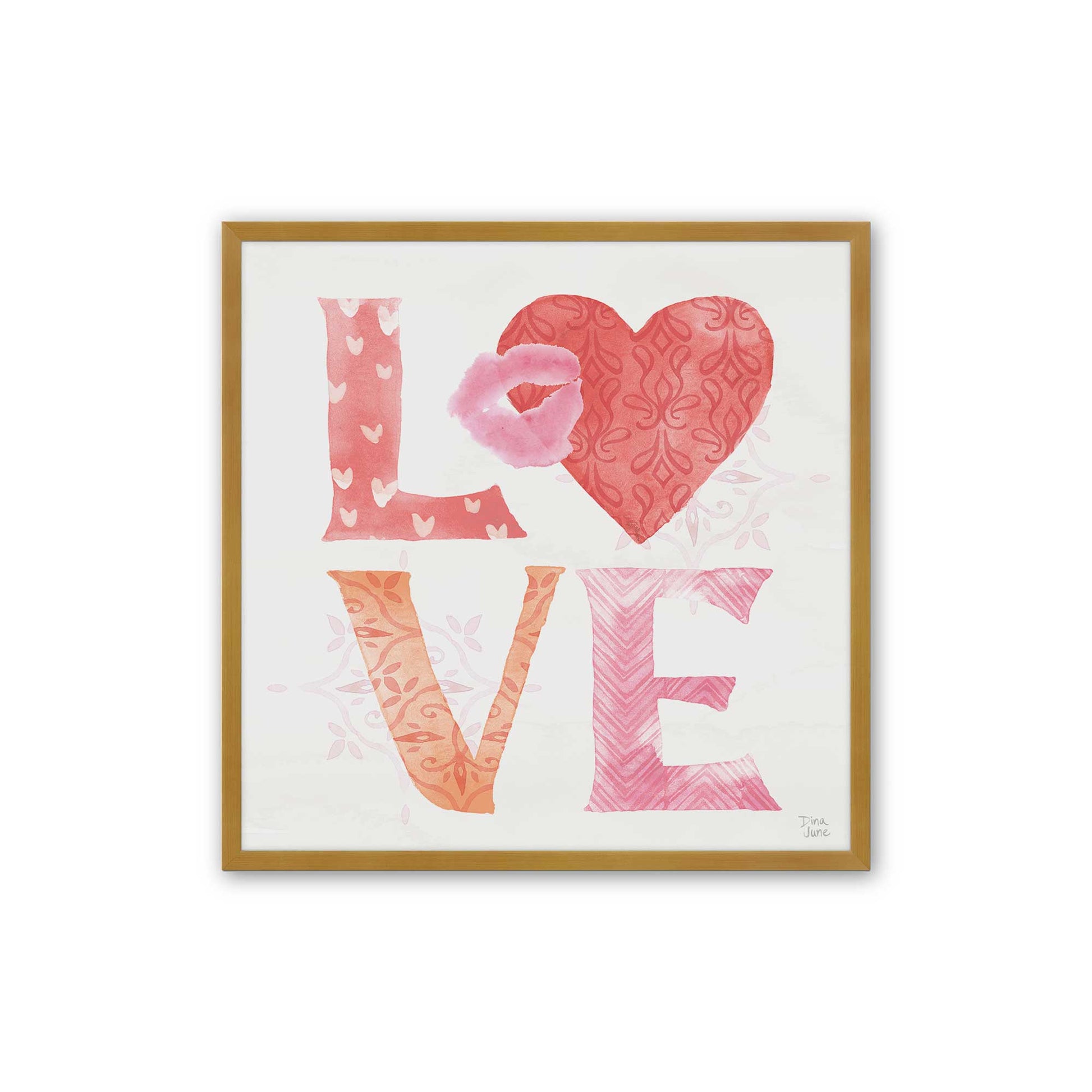 [Color:Polished Gold], Picture of art in a Polished Gold frame