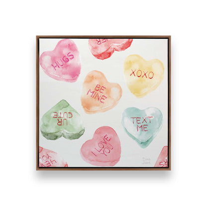 [Color:Walnut], Picture of art in a Walnut frame