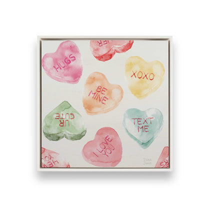 [Color:Opaque White], Picture of art in a White frame
