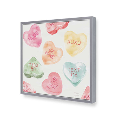 [Color:Polished Chrome], Picture of art in a Polished Chrome frame of the corner