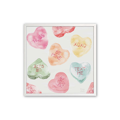 [Color:Opaque White], Picture of art in an Opaque White frame