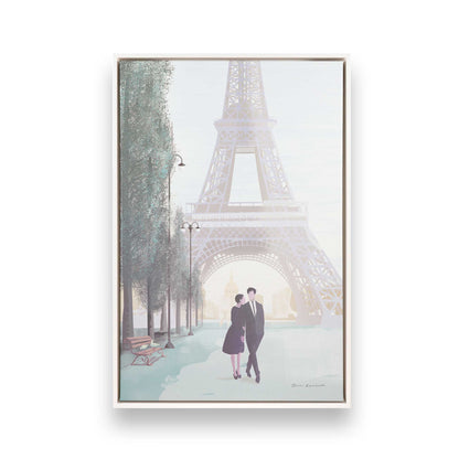 [Color:Opaque White], Picture of art in a White frame
