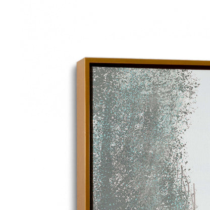 [Color:Polished Gold], Picture of art in a Polished Gold frame at an angle