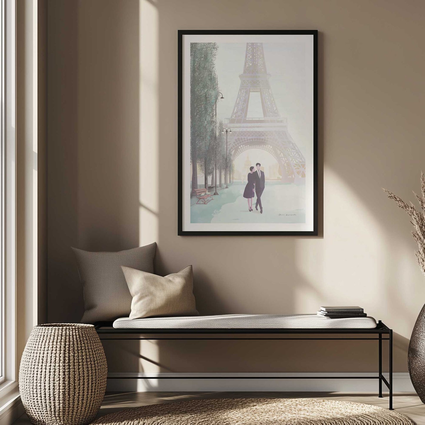 Picture of art in a room