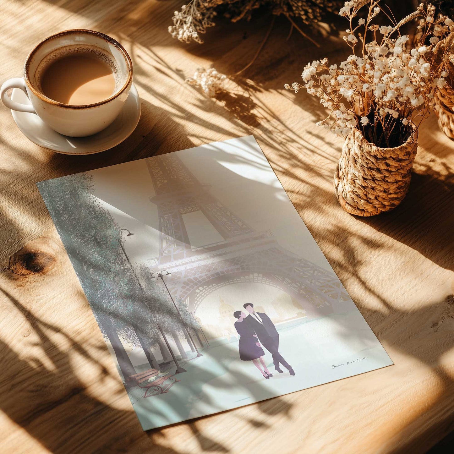 [Color:Rolled Print], Picture of close up of art