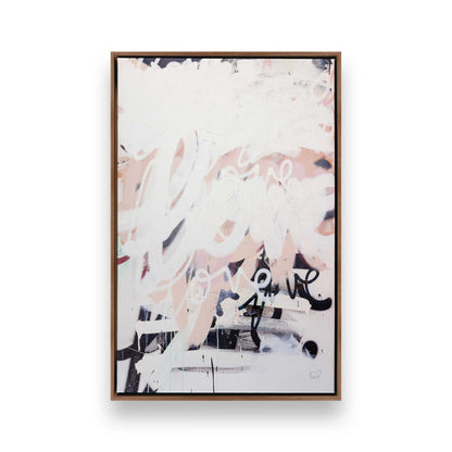 [Color:Walnut], Picture of art in a Walnut frame