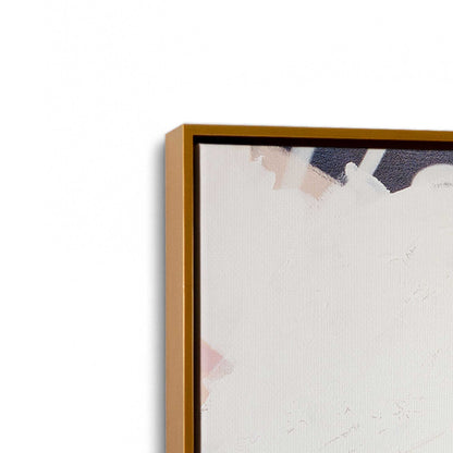 [Color:Polished Gold], Picture of art in a Polished Gold frame at an angle