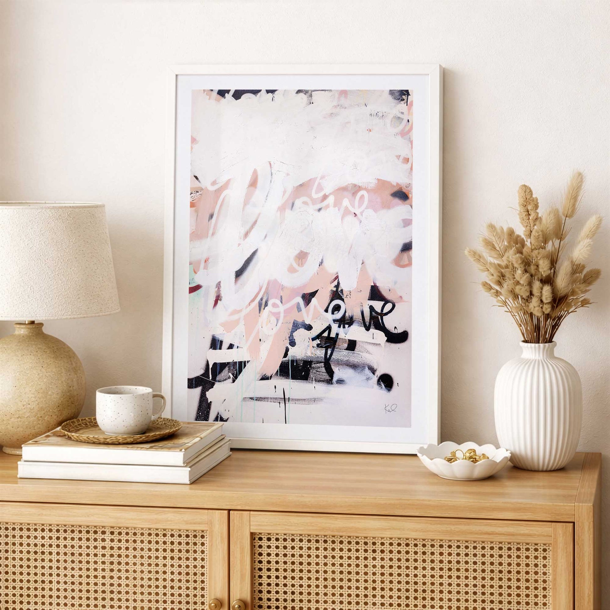 Picture of art in a room