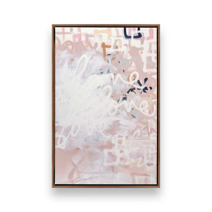 [Color:Walnut], Picture of art in a Walnut frame
