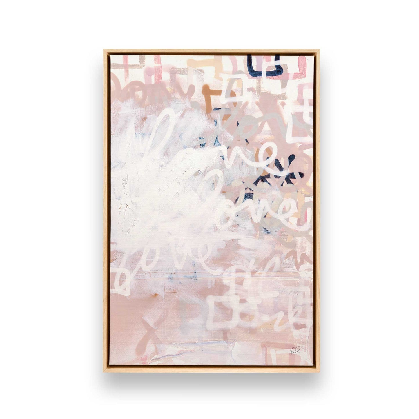 [Color:American Maple], Picture of art in a American Maple frame